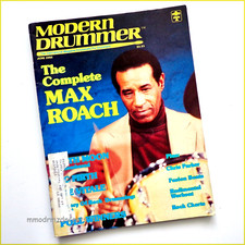 MODERN DRUMMER - June 1982 - MAX ROACH + Keith Moon Remembered & Joe Vitale