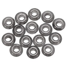 15pcs Natural Stone Beads 5x10mm Loose Necklace Craft Bead, Gray