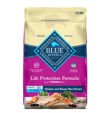 Small Breed Senior Dry Dog Food Chicken & Brown Rice Recipe 15 lb 2.27 per pound