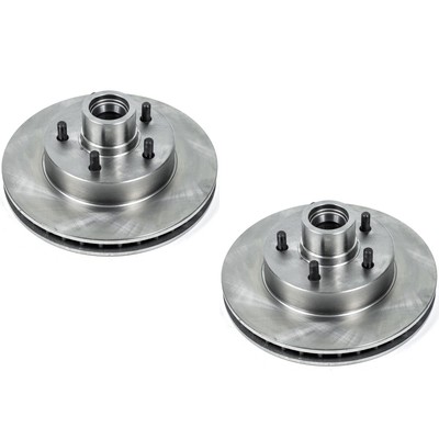 SET-P15AR8600-2 Powerstop 2-Wheel Set Brake Discs Front FWD RWD  for Chevy Olds
