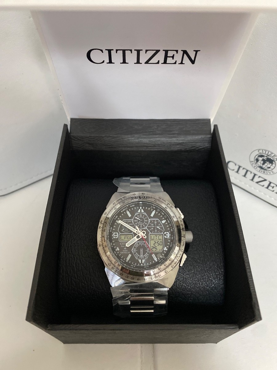 josemam様 Citizen Promaster Air Skyhawk A-T Calendar Sapphire Eco-Drive 46