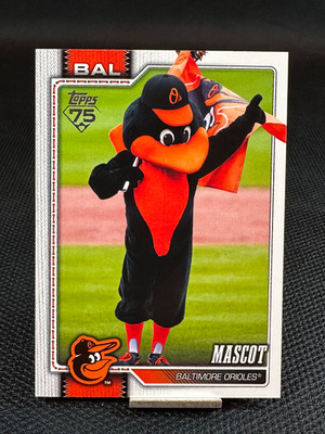 2026 Topps Series 1 Celebration Mascots  BALTIMORE ORIOLES  #M-24