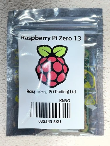 Raspberry Pi Zero v1.3 Development Board - Camera Ready - New - NIP