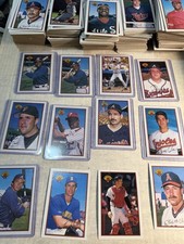 1989 Bowman Baseball Card Lot 850+ Cards Vintage MLB Stars Rookies HOF Trading