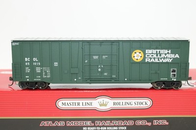 Atlas Master HO Scale BCOL British Columbia NSC 5277 PD Box Car #851015 NOS