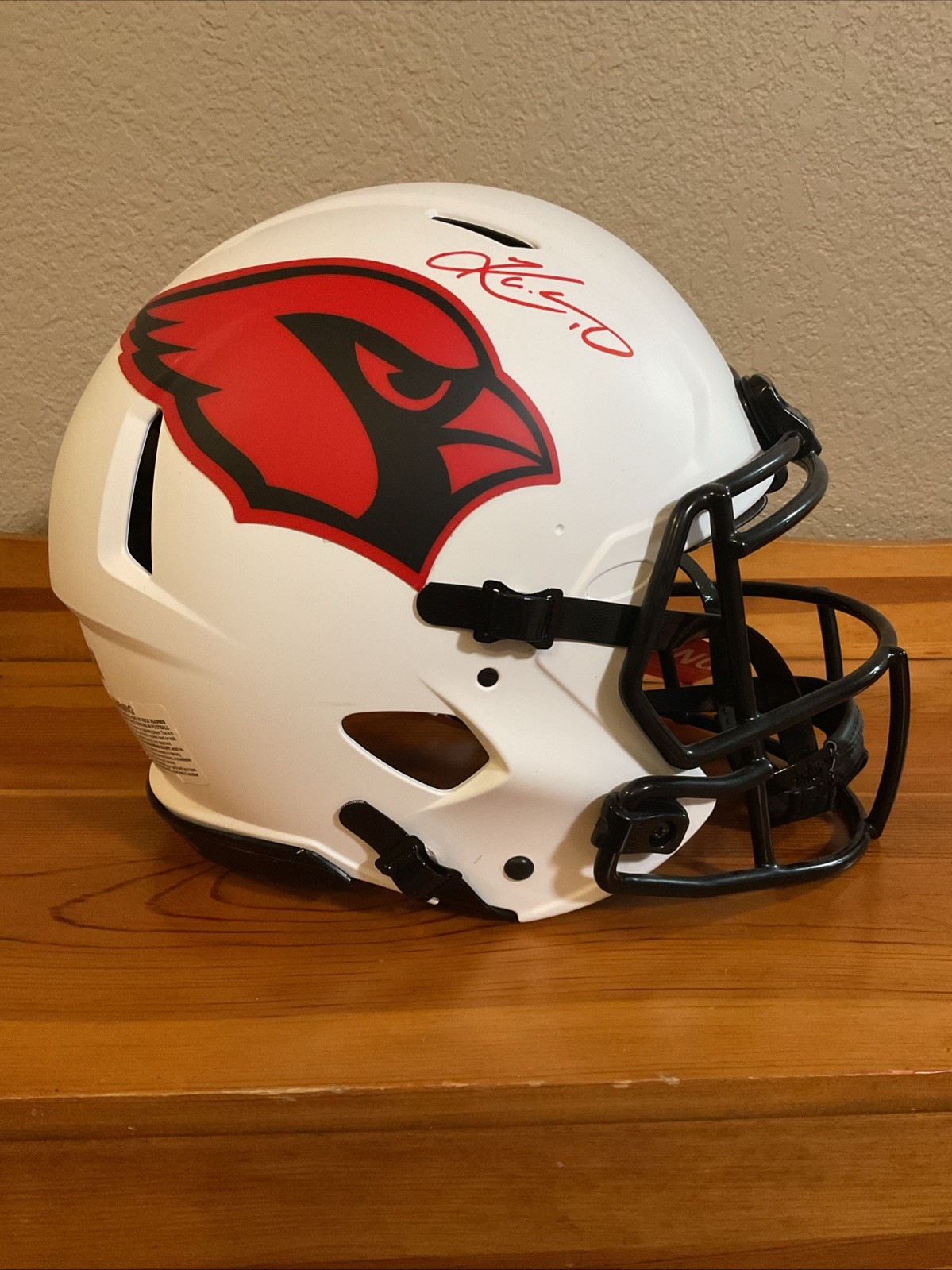 kyler murray Autographed Signed Arizona Cardinals FS Authentic Lunar AZ Cardinals Helmet Beckett COA 