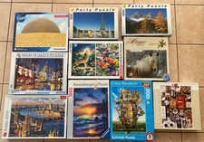 11 X Puzzle Konvolut 500 1000 1500 Teile Ravensburger Schmidt Clementoni Trefl