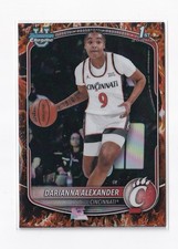 Darianna Alexander /3 Topps 2025 Bowman Fire Refractor Univ 1st #BCP-69 CASE HIT