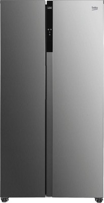 Beko Side by Side GNO5324XPN Kühlschrank Inox 532 l gesamt NoFrost EEK C