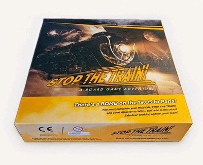 Stop the Train Spiel Abenteuer Escape Brettspiele Limited Edition komplett sehr guter Zustand