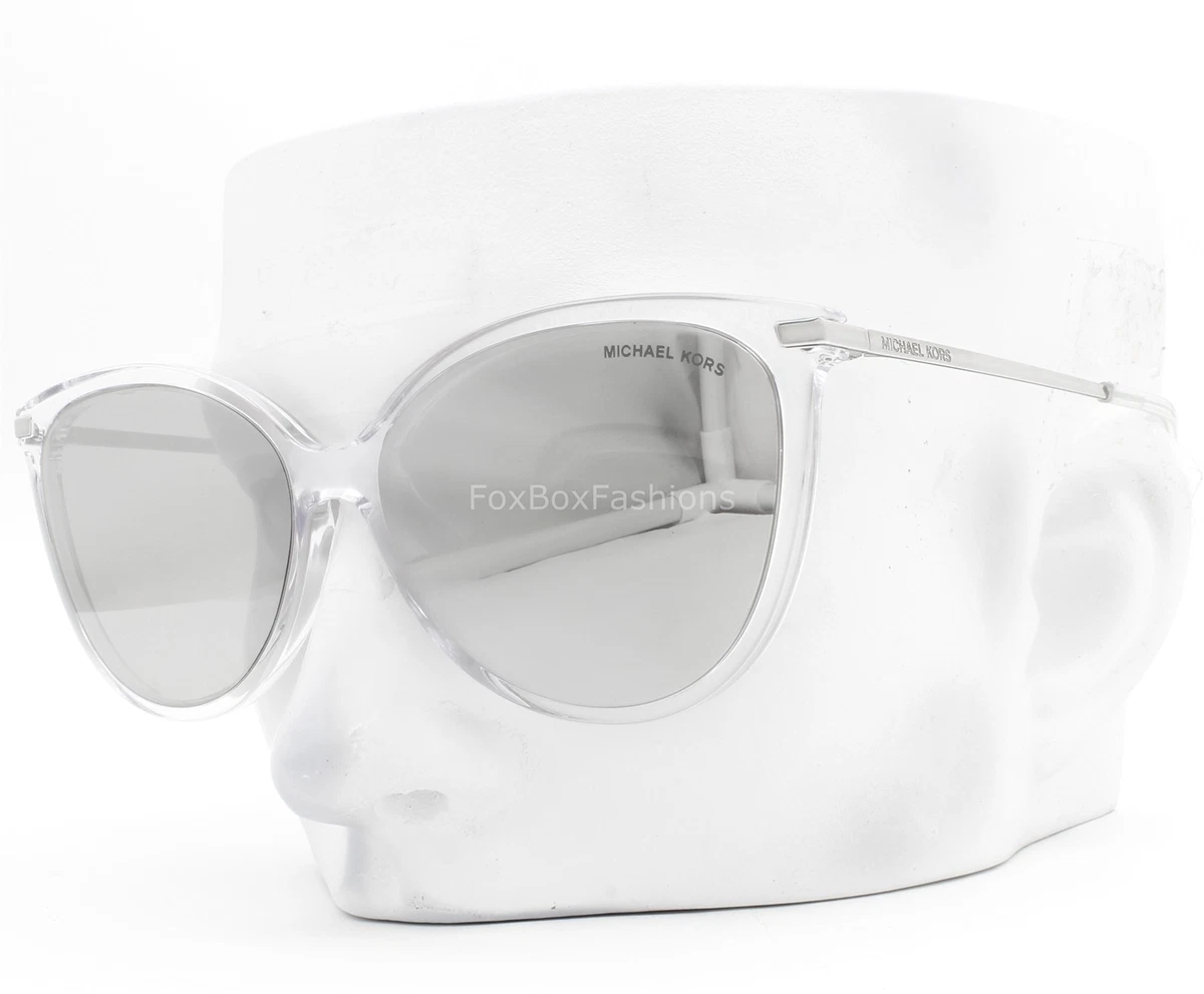 Michael Kors White Cat-Eye Sunglasses with Mirrored Lenses Michael Kors Sunglasses MK 2192 310087 Empire Oval Optic  main image 4