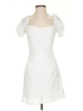 Nasty Gal Inc. Women White Cocktail Dress 2