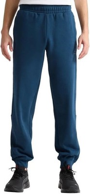 PUMA Men's Fleece Jogger Regular Fit Pull-on Waistband Fleece Blue M