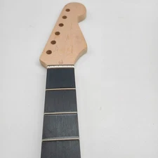 DIY Maple Electric Guitar 22 Frets Ebony Fretboard 25.5" Standard Scale Length