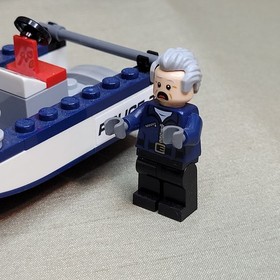 Lego Marvel Super Heroes Captain Stacy and Boat  #76059  LEGO