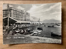 NAPOLI BORGO MARINARO 1952-TIMBRO RISTORANTE BERSAGLIERA