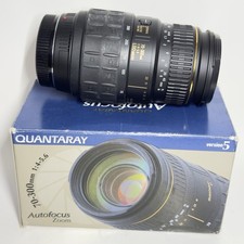 Quantaray 70-300mm f/4 -5.6 LDO Macro Lens For Minolta AF