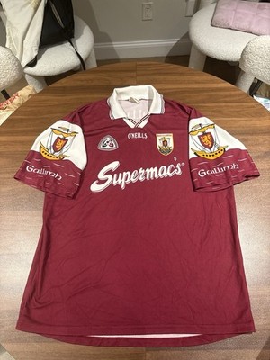 vintage 1998-1999 O'Neills GALAWAY  GAA Gaelic football jersey Size XL