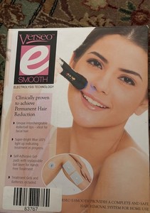 Verseo E Smooth Electrolysis Hair Reduction System Permanent Facial Body NEW 