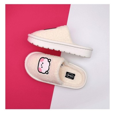 [BTS] x BT21 minini Mellow Slippers / RJ (fits UK 3 to UK 4)