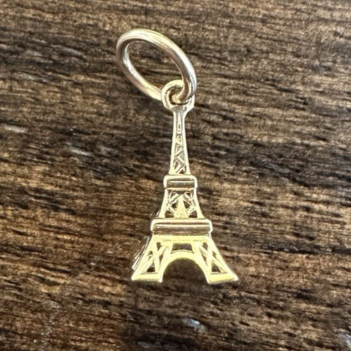 Jet Set Candy 14K Solid Gold Mini Paris Eiffel To… - image 1