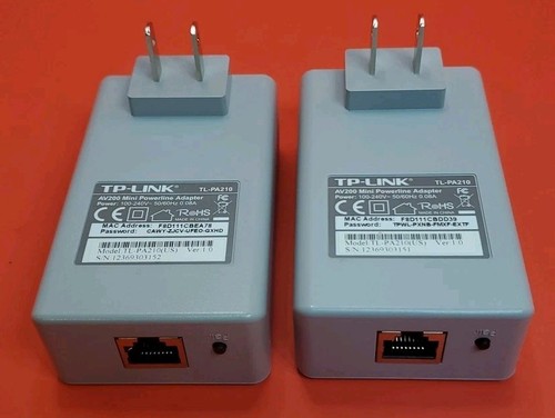 Adaptador Powerline TP-Link TL-PA210 Mini 200Mbps repuesto - Imagen 3 de 3