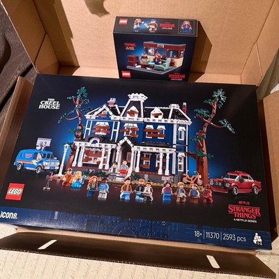 Lego 11370 Stranger Things The Creel House + GWP 40891 WSQK Radio Station