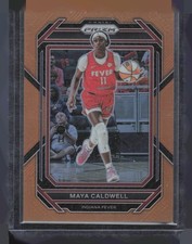 2023 Panini Prizm WNBA #16 Maya Caldwell Orange #/99
