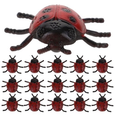  30 Pcs Glückskäfer Künstliche Marienkäfermodelle Schwieriger Spielzeug