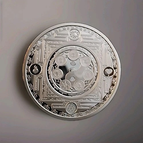 2019 1 oz Silvershield Proof Cosmic Archetype  .999 Conscientia W/Box & Low COA