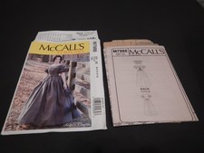 UNCUT MCCALLS COSTUMES M7988 PATTERN CIVIL WAR VICTORIAN DRESS SIZE A5 6-14 