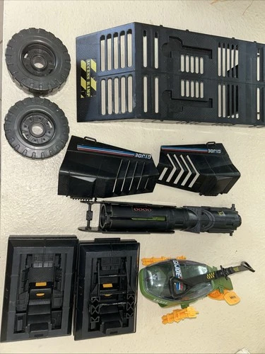 GI Joe THE GENERAL Mobile Strike Headquarters Parts Lot