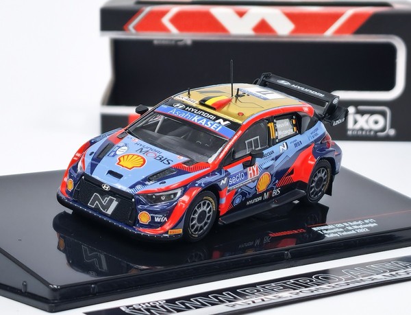 Hyundai I20 N Rally1 #11 T.Neuville/M.Wydaeghe Wrc Rallye Finnland 2022 Ixo 1:43-image