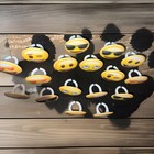 17 Cupcake Rings Happy Faces decorations party , birthday — photo 4