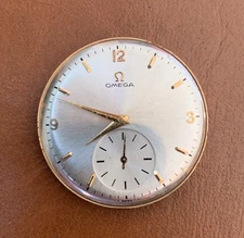 Vintage Omega Movement Cal 265 & dial - balance ok - for parts or repair