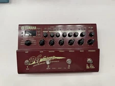 Yamaha DG Stomp Guitar Preamp Multi Effects Processor Pedal + Power Supply