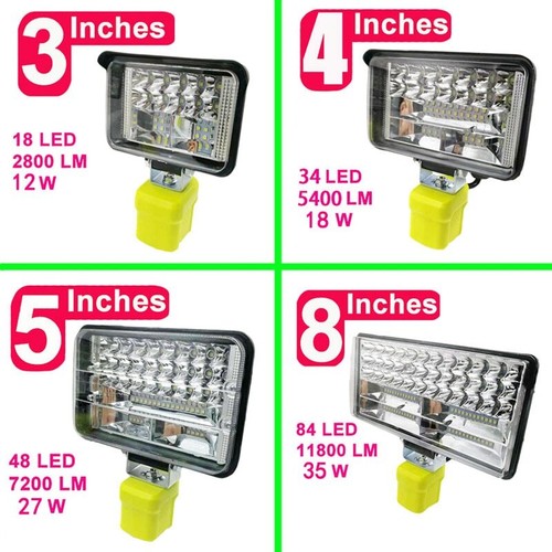 Linterna de lámpara de coche para RYOBI 14.4 18V iones de litio níquel uno batería | eBay