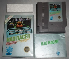Rad Racer DAYTIME (Nintendo NES) Complete in Box CIB
