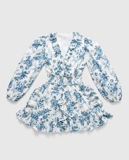 Gap x Love Shack Fancy Blue Floral Mini Dress SIZE XS - SOLD OUT!NEW! Fast Ship!