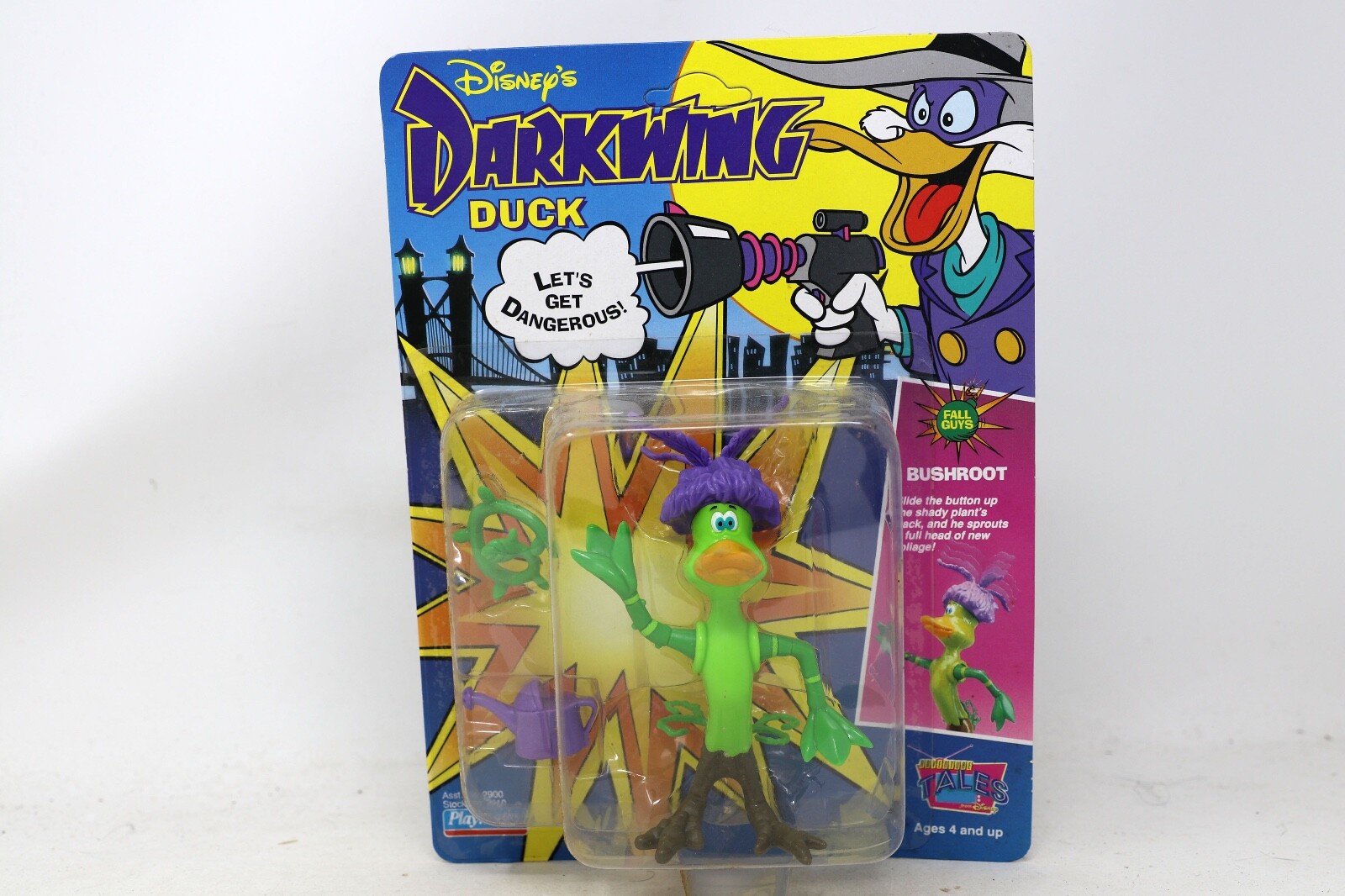 1991 Playmates Darkwing Duck Bushroot Action Figure Playmates MOC eBay