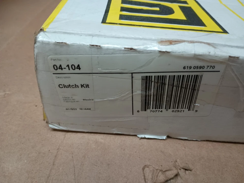 KIT EMBRAGUE TRANSMISIÓN LUK REPSET 04-104 PARA SUZUKI SIDEKICK 1989 NUEVA CAJA ABIERTA Foto 3 de 4