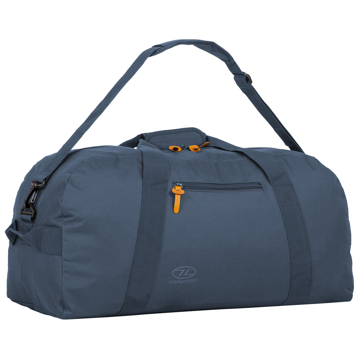 Highlander Cargo Bag 65L Lightweight Cabin Gym Weekend Luggage Travel Denim Blue
