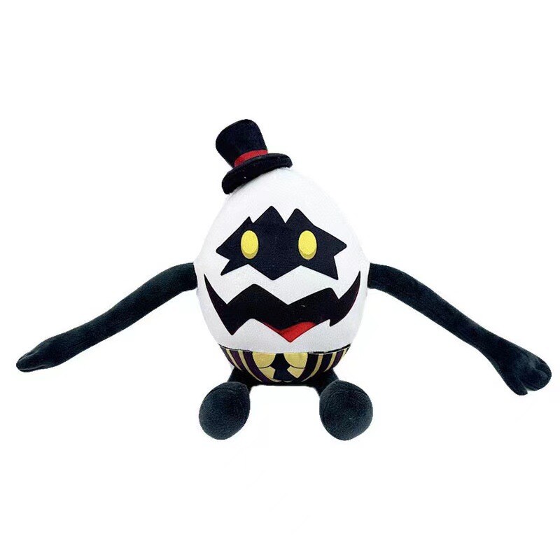 Hazbin Hotel Sir Pentious Egg Boiz Plush Doll Cosplay Prop Toys