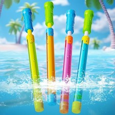 4 Pack Water Blaster 40ft Squirt Gun, Water Gun Squirt Toys for Kids Adults