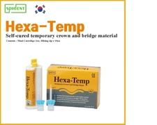 SpiDent Hexa-Temp Bisacrylic Self Curing Temporary C & B Resin 1:1 Dispensers