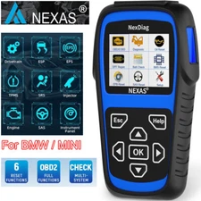 NEXAS NexDiag ND601 BMW MINI FULL System Diagnostic Scanner ABS SRS SAS DPF Oil