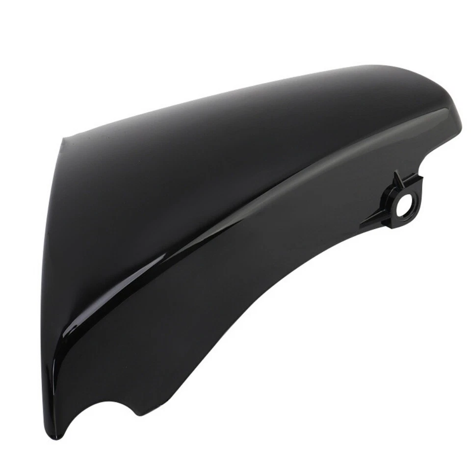 Cubiertas de carenado lateral de batería negras brillantes para Kawasaki Vulcan 900 VN900 2006-2020 Foto 4 de 4