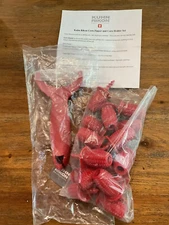 KUHN RIKON Switzerland Sweet Corn Cutter Plus 16 Knob Holders Red