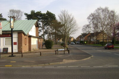 Photo 6x4 The top of All Saints Road from Spinney Hill Warwick And the on c2009