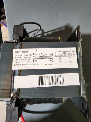 Square D Control Transformer 500VA 240V 120V AC Fuse Block 480V  1PH9070TF500D1